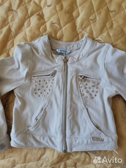 Пиджак для девочки 104