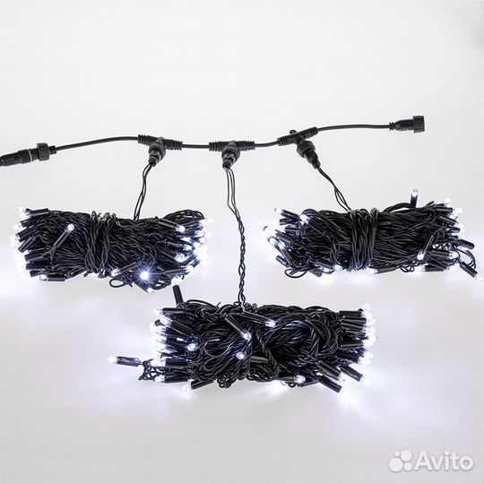 Гирлянда LED ClipLight 24V, 3 нити по 10 метров