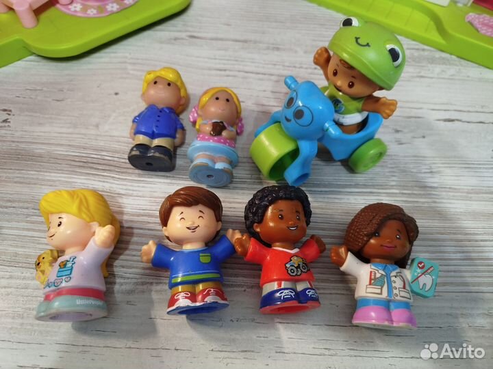 Кукольный домик ELC дерево + Fishen price