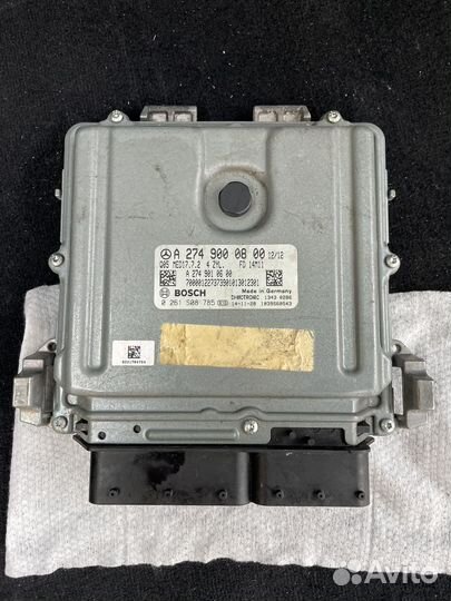 Блок управления двигателем mercedes А2749000800