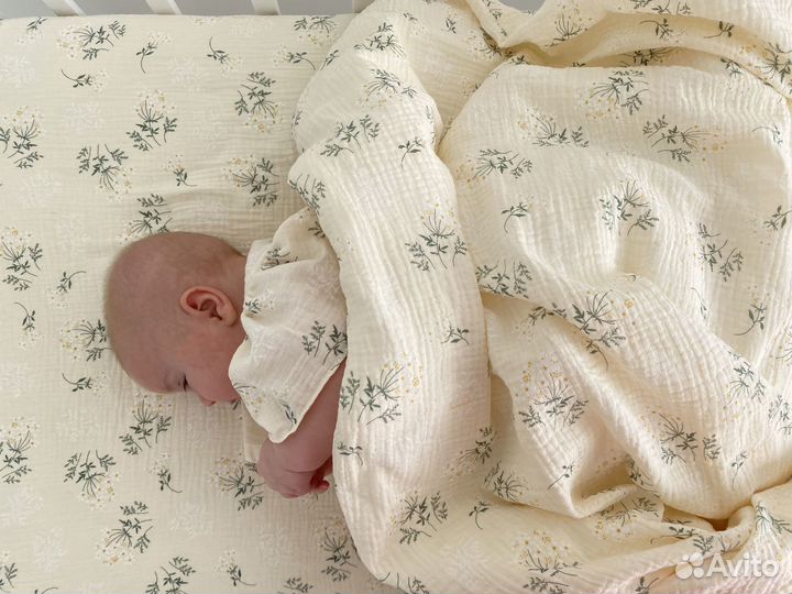 Детское постельное белье из муслина