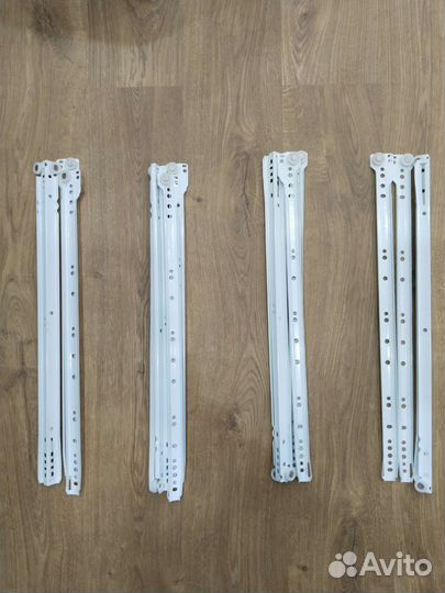 Роликовые направляющие для мебели 500 мм