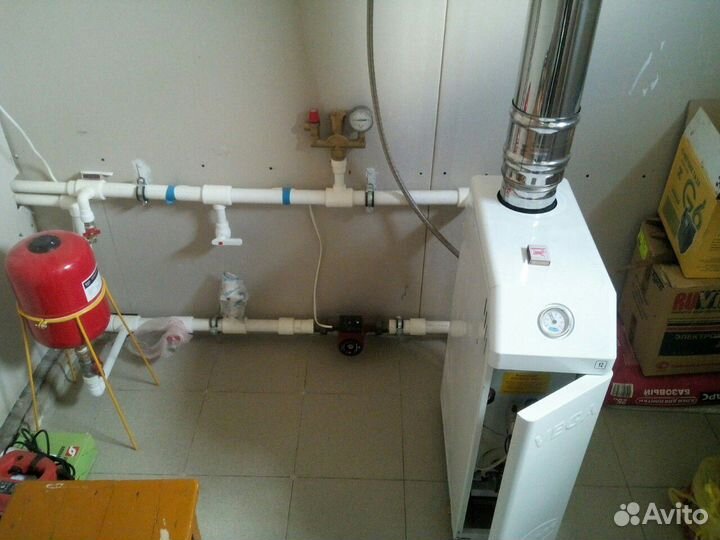 Услуги сантехника отопление