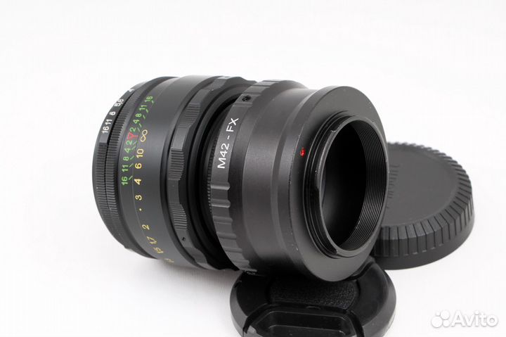 Гелиос-44-2 58 mm f/ 2 + переходник Fuji FX