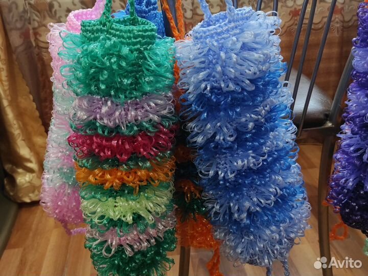 Мочалка ручной работы