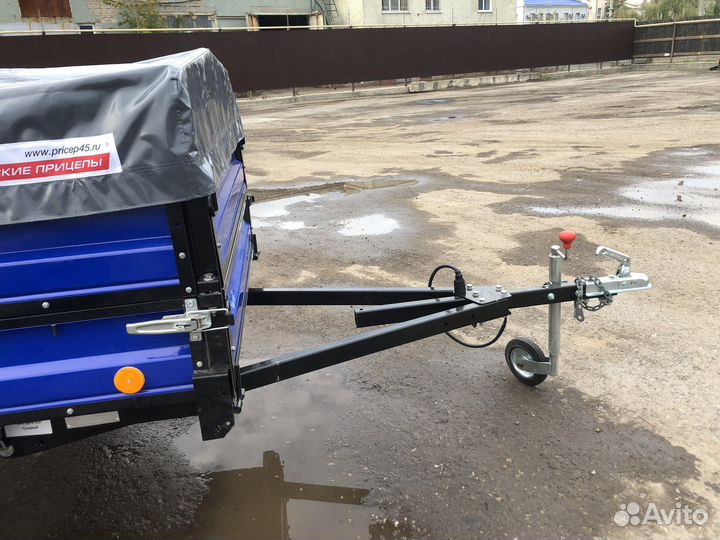 Курганский прицеп крепыш 8213-03 синий