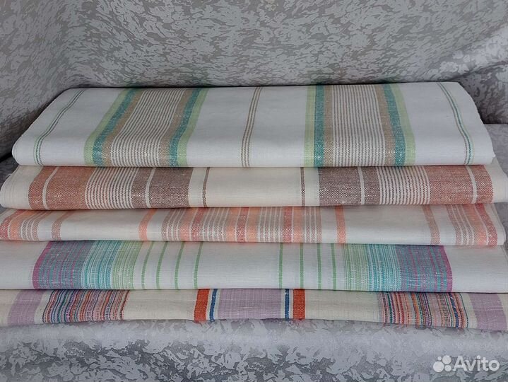 Отрезы льна на полотенца СССР