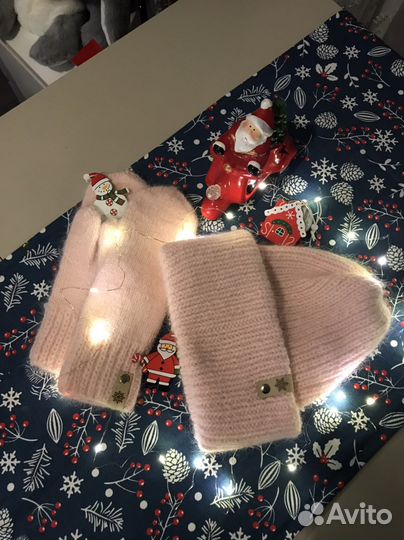 Шапка женская вязаная