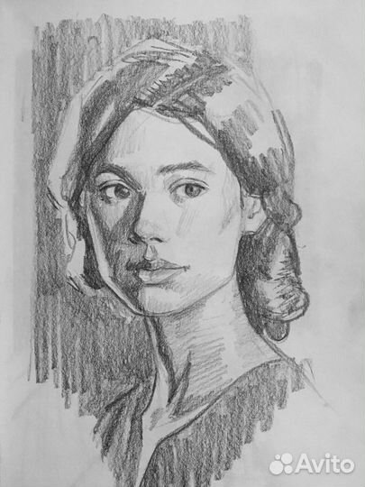 Портрет по фото на заказ ручная роспись