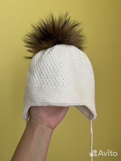 Шапка для малыша зимняя