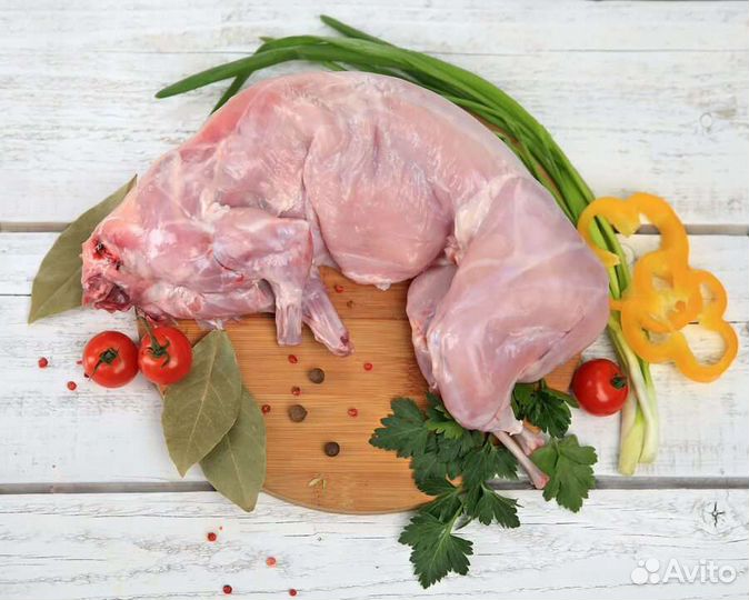 Свежее мясо кролика забой под заказ
