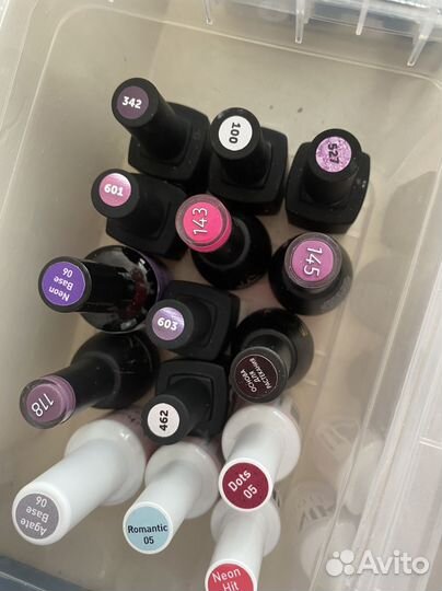 Гель лаки для маникюра