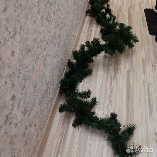 Хвойная гирлянда 2.5м