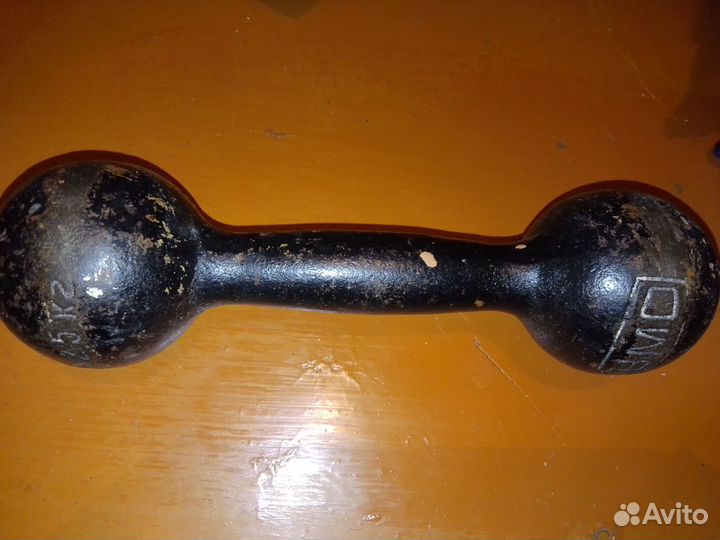 Гантели СССР 2.5, 6, 16 кг
