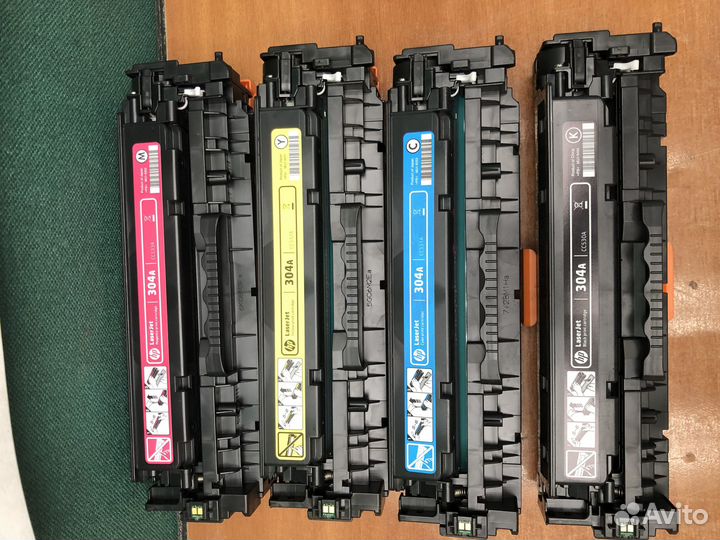 Картриджи HP CC530-533