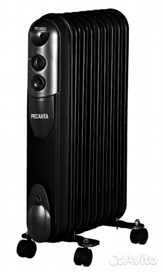 Масляный радиатор ресанта омпт-9нч