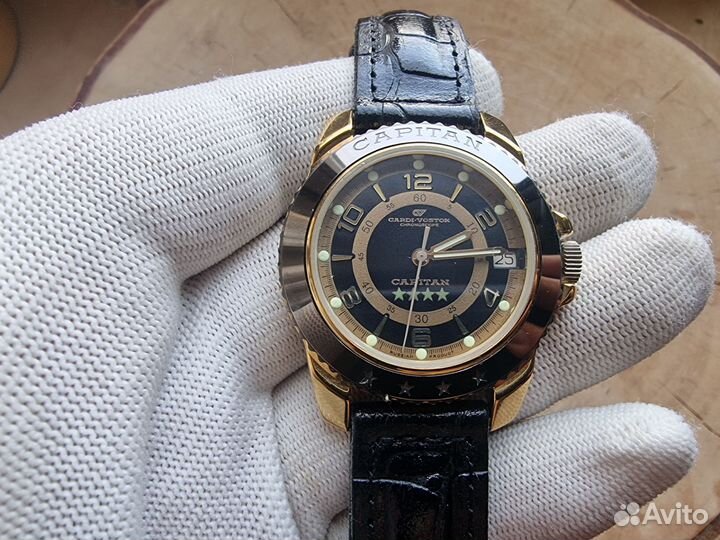 Часы Cardi Vostok Capitan. Россия. Родная коробка