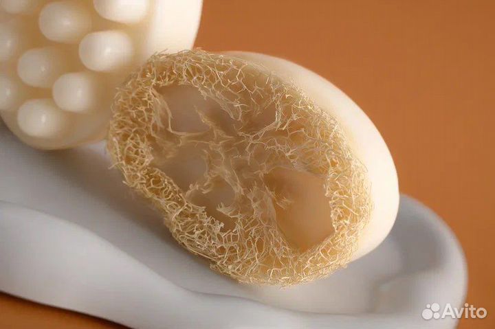 Массажное мыло с люфой