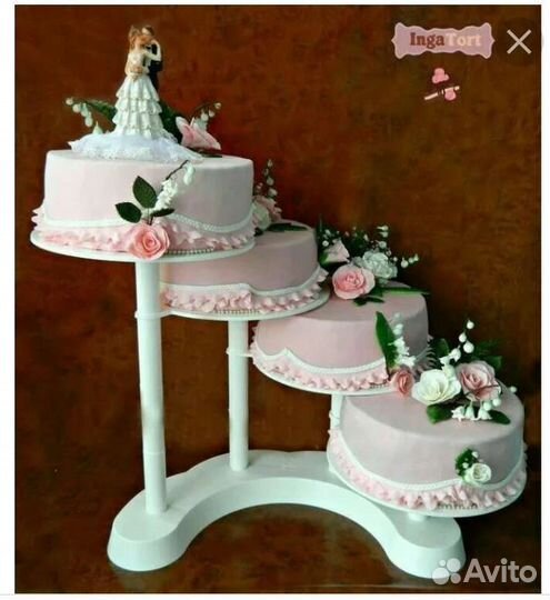 Подставка для торта. 4 яруса, 5 ярусов, 6 ярусов