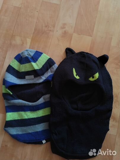 Шапка шлем зимняя