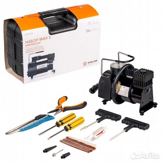 Компрессор tornado s с кмпл инстр. в кейсе (2отвер