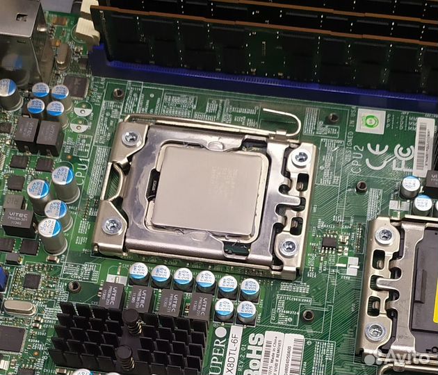 Процессор xeon E5507 s1366 + 6GB DDR3 REG ECC