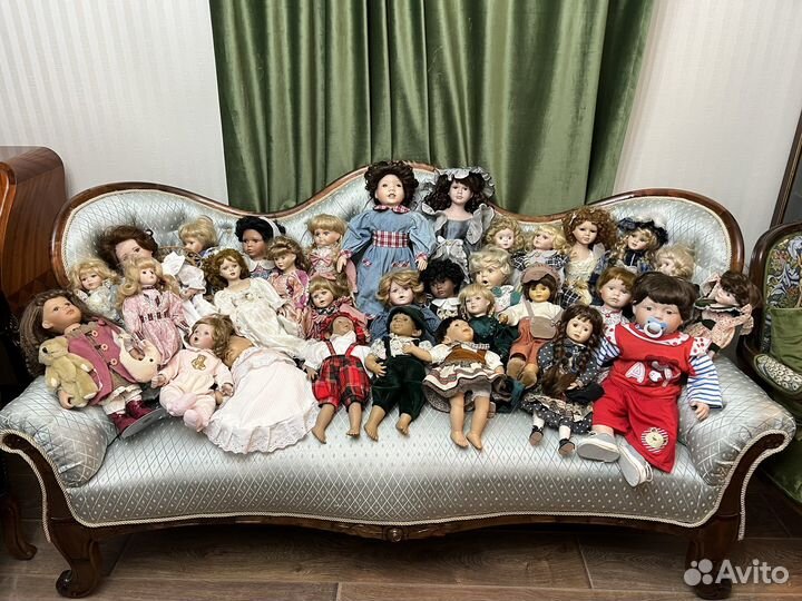 Фарфоровые куклы. Германия. Винтаж