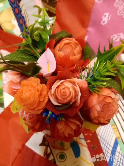 Букеты из мыла ручной работы