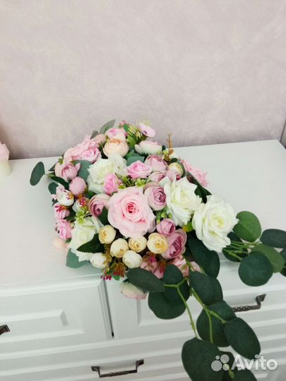 Цветочная композиция, на свадебный президиум