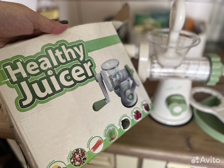 Механическая шнековая соковыжималка