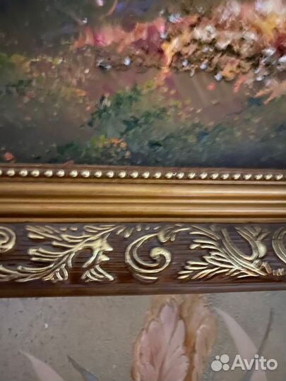 Картина маслом на холсте 70*130