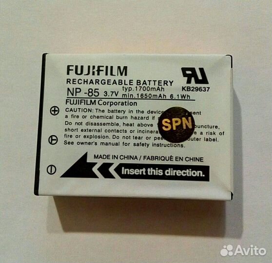 NP-85 аккумулятор для Fujifilm SL240 SL245 SL300 S