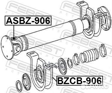 Крестовина карданного вала 27x88 asbz-906 Febest