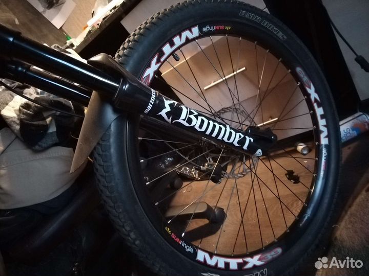 Дерт памп mtb на лютой раме pusher 2007