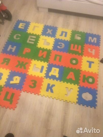 Детский коврик пазл бу