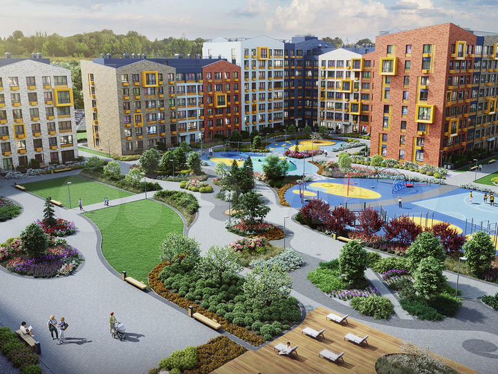 1-к. квартира, 41,8 м², 4/8 эт.