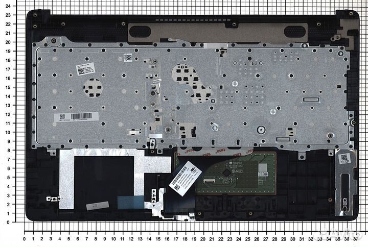Клавиатура для ноутбука HP 15-DB 15-DA топкейс чер