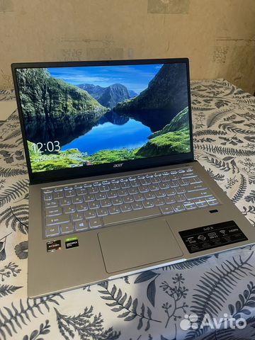 Ноутбук Acer Swift X SFX14-41G-R5NZ синий купить в Краснодаре ...
