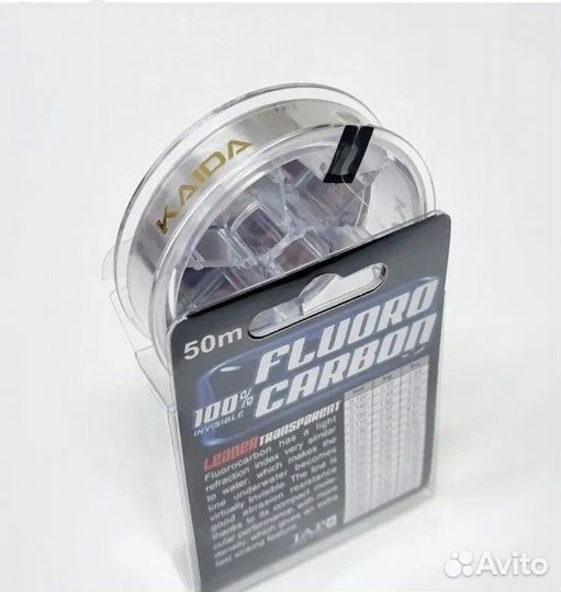 Леска Kaida fchd fluoro carbon 25 прозрачная 50м