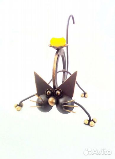 Подсвечник сувенир кот