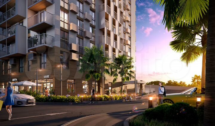 2-к. квартира, 69,2 м², 8/16 эт.