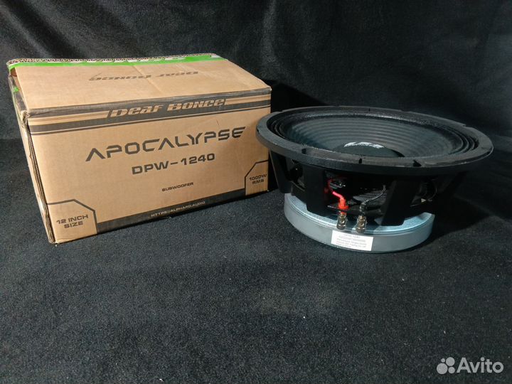 Эстрадный subwoofer 12 dpw-1240