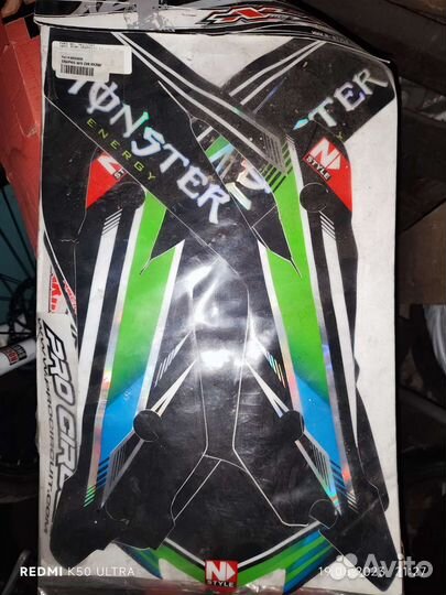 Набор наклеек Kawasaki kx-f 250