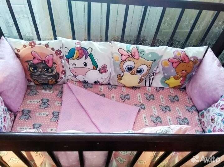 Бортики в кроватку