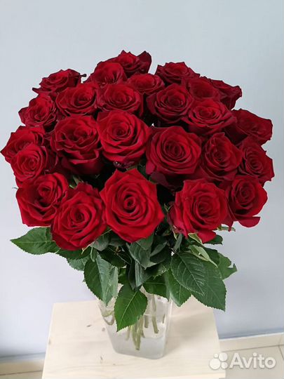 Букет из красных роз
