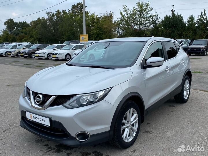 Nissan Qashqai 2.0 CVT, 2017, 117 242 км