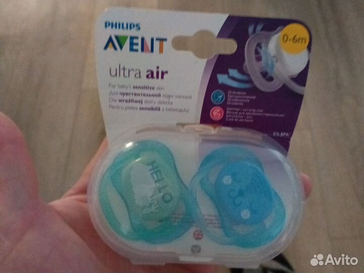 Пустышка avent 6 18