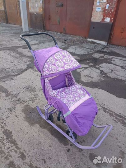 Коляска санки
