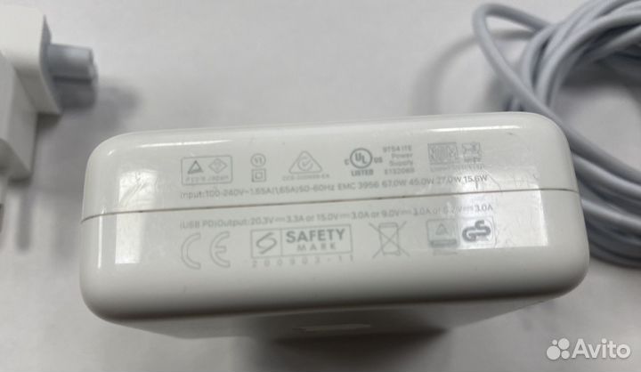 Бп Apple 67W USB-C Power Adapter