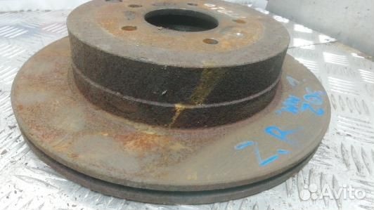 Диск тормозной задний opel antara (1TD20L901)